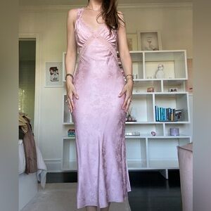 Reformation Provence silk dress